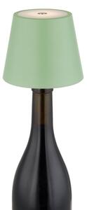 Globo 58488BG-LED Dotykovo stmievateľná nabíjateľná vonkajšia stolná lampa 3 v 1 VANNIE 3W/5V IP54 zelená