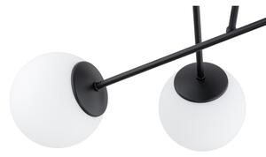 Brilagi - Prisadený luster MILO 6xE27/60W/230V čierna