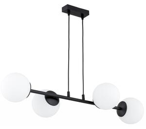 Brilagi - Luster na lanku MILO 4xE27/60W/230V čierna