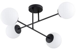 Brilagi - Prisadený luster MILO 4xE27/60W/230V čierny