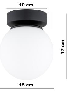 Brilagi - Bodové svietidlo MILO 1xE27/60W/230V čierna