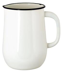 Biely smaltovaný džbán Emil´s Enamel Offwhite - Ø 14,5*20 cm / 2,5L - Strömshaga
