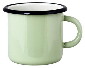 Zelený smaltovaný hrnček Emil´s Enamel Green - Ø 9*8 cm / 0,4L - Strömshaga