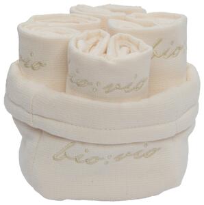 SADA UTERÁKOV NA TVÁR, 30/30 cm, biela Bio:Vio - Kúpeľňový textil