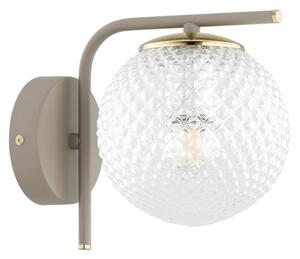 Brilagi - Nástenná lampa STELLA 1xE27/60W/230V béžová/zlatá