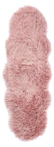 UMELÁ KOŽUŠINA, 60/180 cm, ružová Ambia Home - Koberce, Online Only