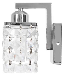Toolight - Nástenná lampa Crystal - chróm - APP543-1W