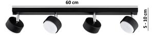 Brilagi - LED bodové svietidlo MONO 4xGX53/30W/230V čierna