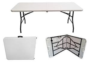 Skladací stôl 122x60 cm - pracovná doska POLENÁ (Skladací stôl 122x60 cm - pracovná doska POLENÁ)