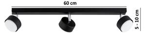 Brilagi - LED bodové svietidlo MONO 3xGX53/30W/230V čierna