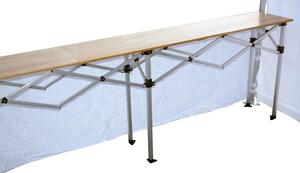 Skladací profi pult 1,5 mx 40 cm pre nožnicový stan
