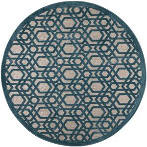 VONKAJŠÍ KOBEREC, 160/160 cm modrá Flair Rugs - Online Only bytové doplnky, Online Only