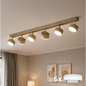 Brilagi - LED Bodové svietidlo MONO 6xGX53/30W/230V béžová/zlatá