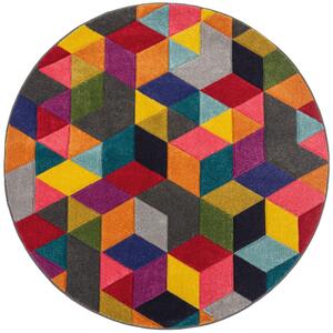TKANÝ KOBEREC, 160/160 cm viacfarebná Flair Rugs - Online Only bytové doplnky, Online Only