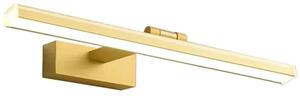 Toolight - Nástenná lampa Flat LED - zlatá - APP833-1W