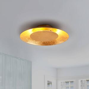 Stropné LED svietidlo Keti zlatý vzhľad Ø 34,5 cm