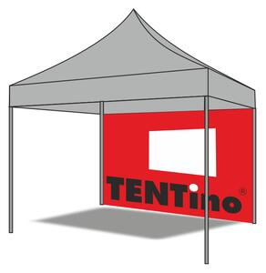 TENTino Transparentné dvojité okno 270x90 cm do bočnice