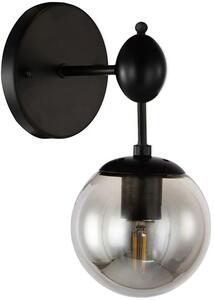 Toolight - Nástenná lampa Lassi - čierna - APP750-1W