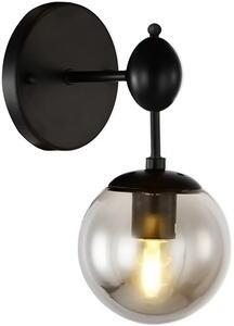 Toolight - Nástenná lampa Lassi - čierna - APP750-1W
