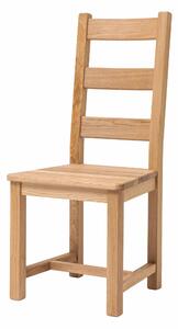 Dubová stolička Ladder Back - olej + vosk