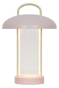 Nordlux - stmievateľná nabíjacia dotyková stolná lampa MIRANO LED/3W/3,7V ružová