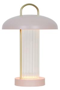 Nordlux - stmievateľná nabíjacia dotyková stolná lampa MIRANO LED/3W/3,7V ružová