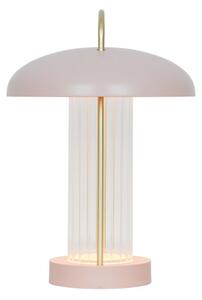 Nordlux - stmievateľná nabíjacia dotyková stolná lampa MIRANO LED/3W/3,7V ružová