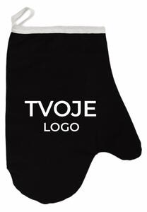 Kuchynská rukavica s vlastným logom EMI, červená