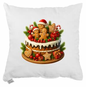 Vianočný vankúš Cake 40x40 cm EMI