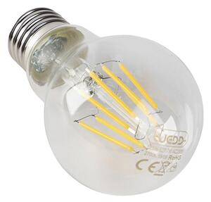 Sada 5 stmievateľných LED žiaroviek E27 číre 7W 806 lm 2700K