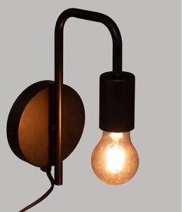 Atmosphera - Nástenná lampa KELI 1xE27/40W/230V čierna