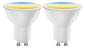 SADA 2x LED Stmiev. žiarovka MESH Smart GU10/6,5W/230V 2700-6500K + DO - Aigostar