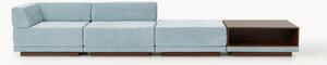 Modulárna pohovka's konferenčným stolíkom a podnožkou Colin (4-miestna)