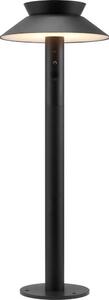 Nordlux - LED solárna lampa so snímačom LED/5W/3,7V IP44 čierna 60 cm