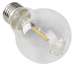 Sada 5 LED žiaroviek E27 A60 1W 80lm 2200K