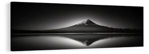 Obraz pokojná noc pri jazere