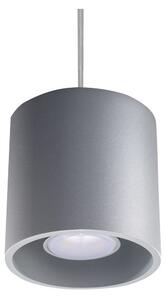 Luster na lanku ORBIS 1 1xGU10/40W/230V šedá