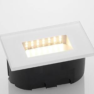 Zapustené nástenné LED svietidlo Jody, 12 cm