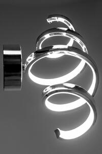 Toolight - Nástenná lampa Spring LED - chróm - APP828-W