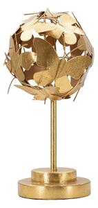 Kovová soška v zlatom dekore Mauro Ferretti Butterfly