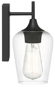 Toolight - Nástenná lampa Zenit - čierna - APP1233-1W