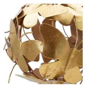 Kovová soška v zlatom dekore Mauro Ferretti Butterfly