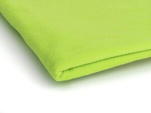 Microfleece farba svetlo-zelená 34