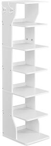SONGMICS Botník VASAGLE Peter 30 cm biely