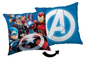 Jerry Fabrics Dekoračný vankúš 35x35 cm - Avengers "Heroes 02"