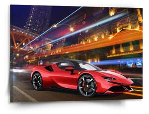 Sablio Obraz Ferrari na ulici - 150x110 cm