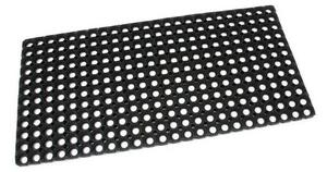 Gumová čistiaca rohož Honeycomb 50 x 100 x 1,6 cm, čierna