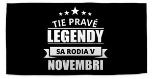 Sablio Uterák Tie pravé legendy sa rodia v novembri - 30x50 cm