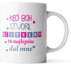 Sablio Hrnček Keď Boh stvoril učiteľky - 330 ml - standard