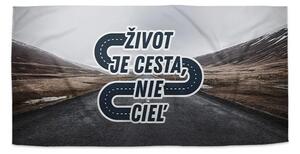 Sablio Uterák Život je cesta, nie cieľ - 30x50 cm